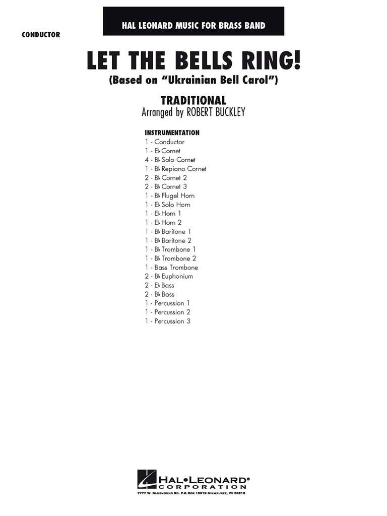Let the Bells Ring!: (Arr. Robert Buckley): Brass Band