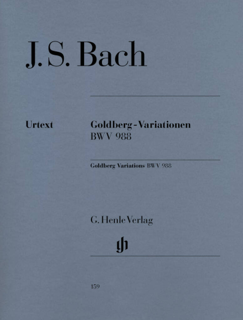 Johann Sebastian Bach: Goldberg Variations BWV 988: Piano Solo