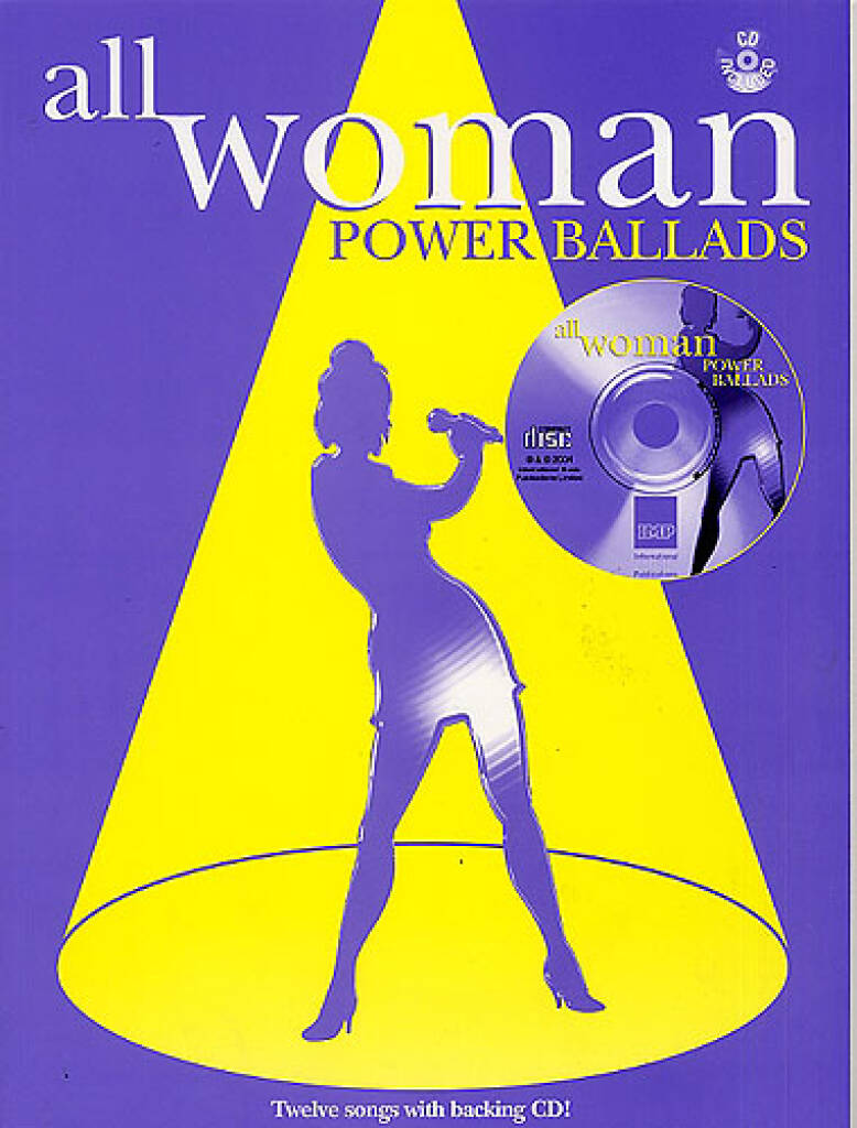 All Woman Power Ballads: Vocal And Piano