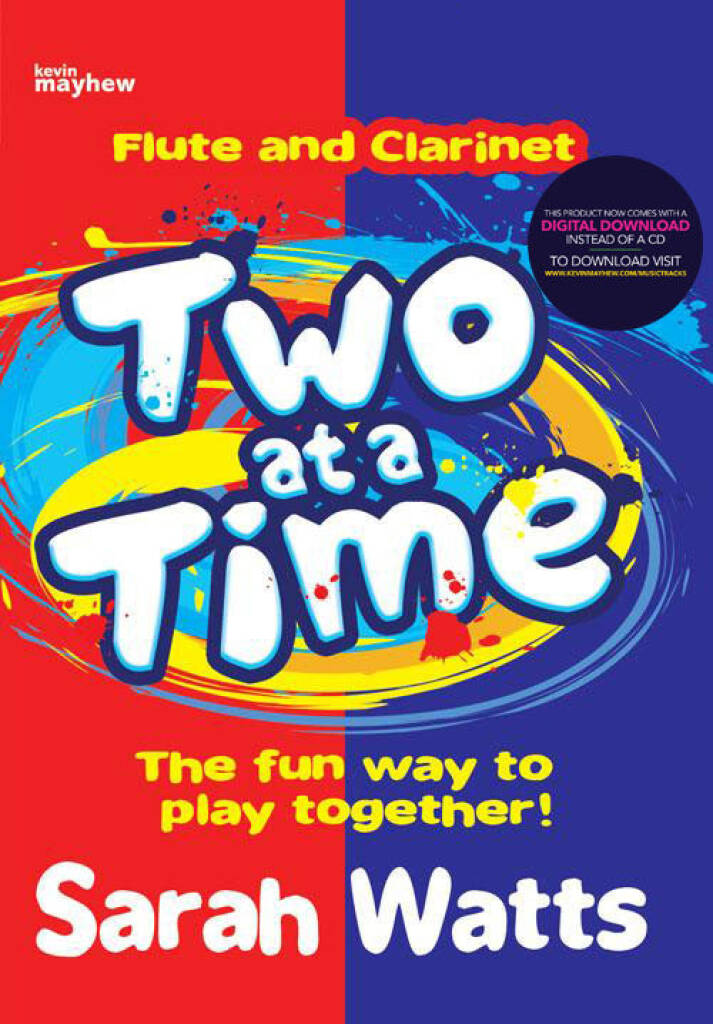 Sarah Watts: Two at a Time Flute & Clarinet - Teacher's Book: Mixed Woodwind Duet