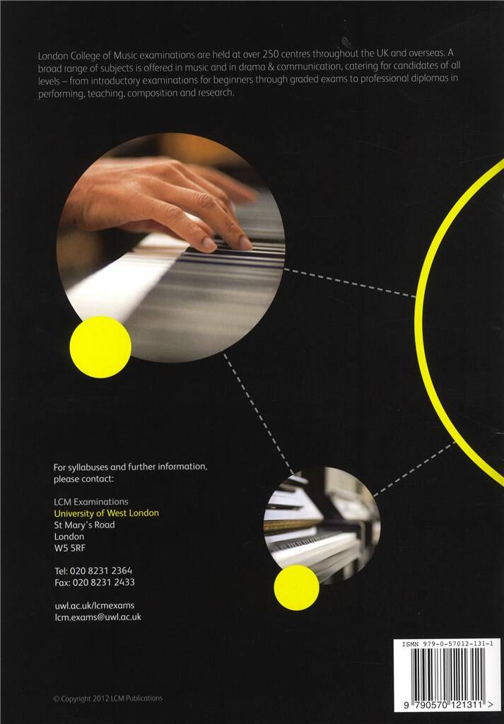 LCM Piano Handbook 2013 Grade 8