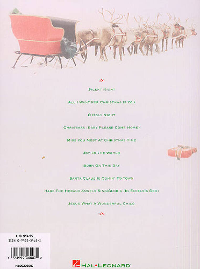 Mariah Carey: Merry Christmas: Piano, Vocal And Guitar