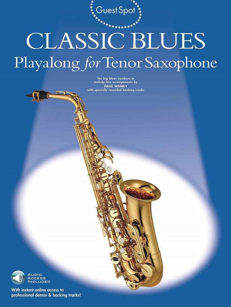 Blue tenor saxophone deals