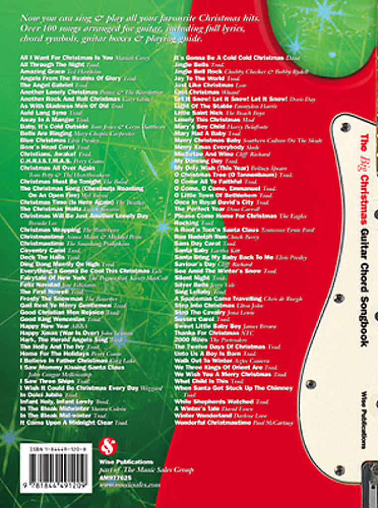 The Big Christmas Guitar Chord Songbook: Guitar Solo
