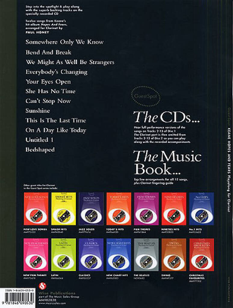 Keane: Guest Spot: Keane 'Hopes And Fears': Clarinet Solo