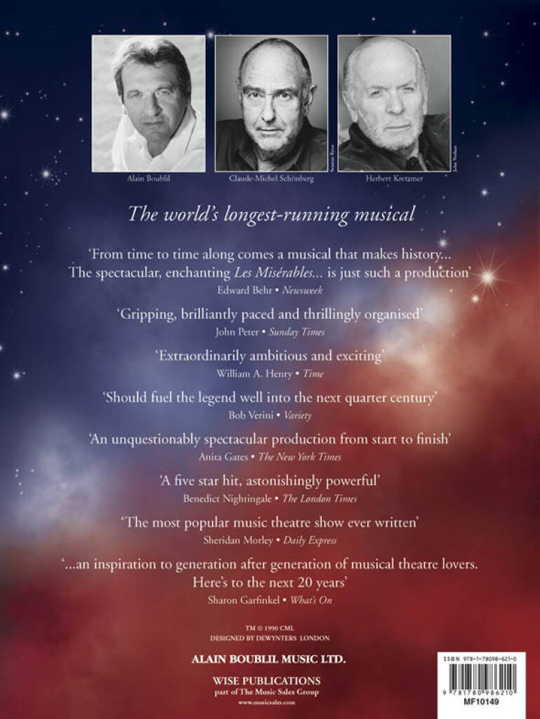 Claude-Michel Schönberg: Les Misérables: Piano, Vocal And Guitar
