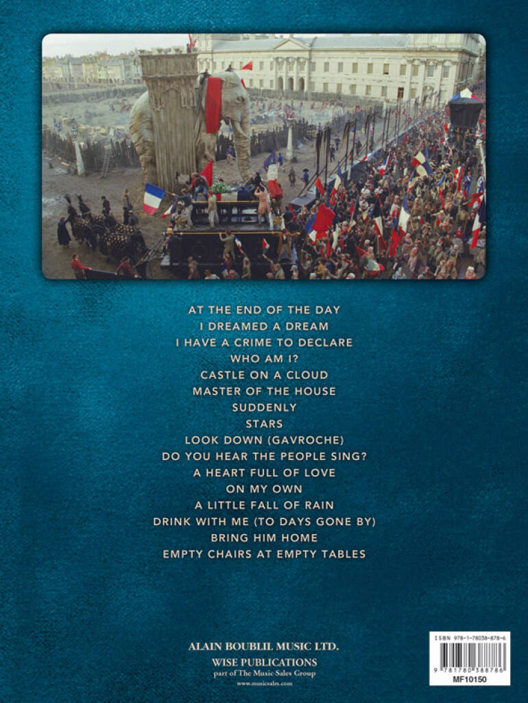 Les Misérables: Piano, Vocal And Guitar