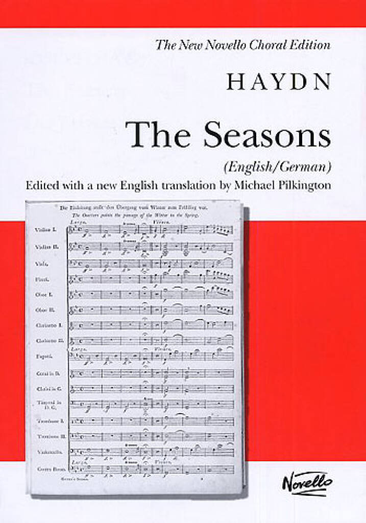 Franz Joseph Haydn: The Seasons (New Edition): Mixed Choir And Piano/Organ