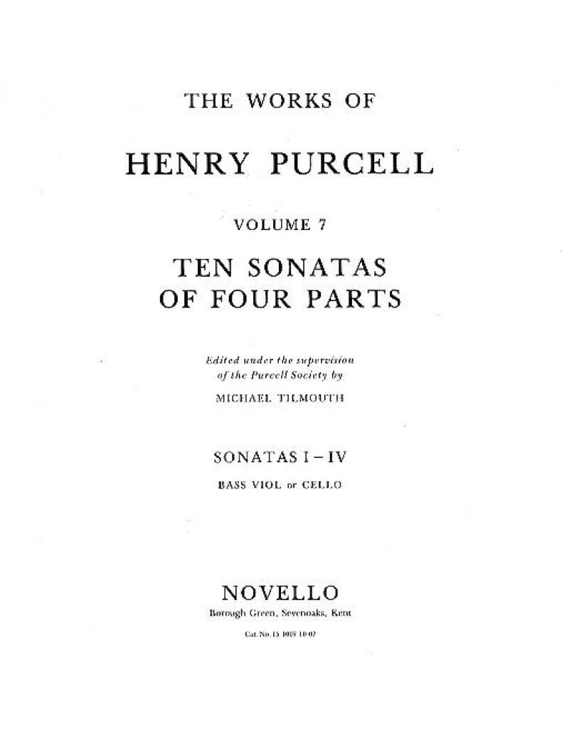 Henry Purcell: Purcell Society Volume 7: String Ensemble