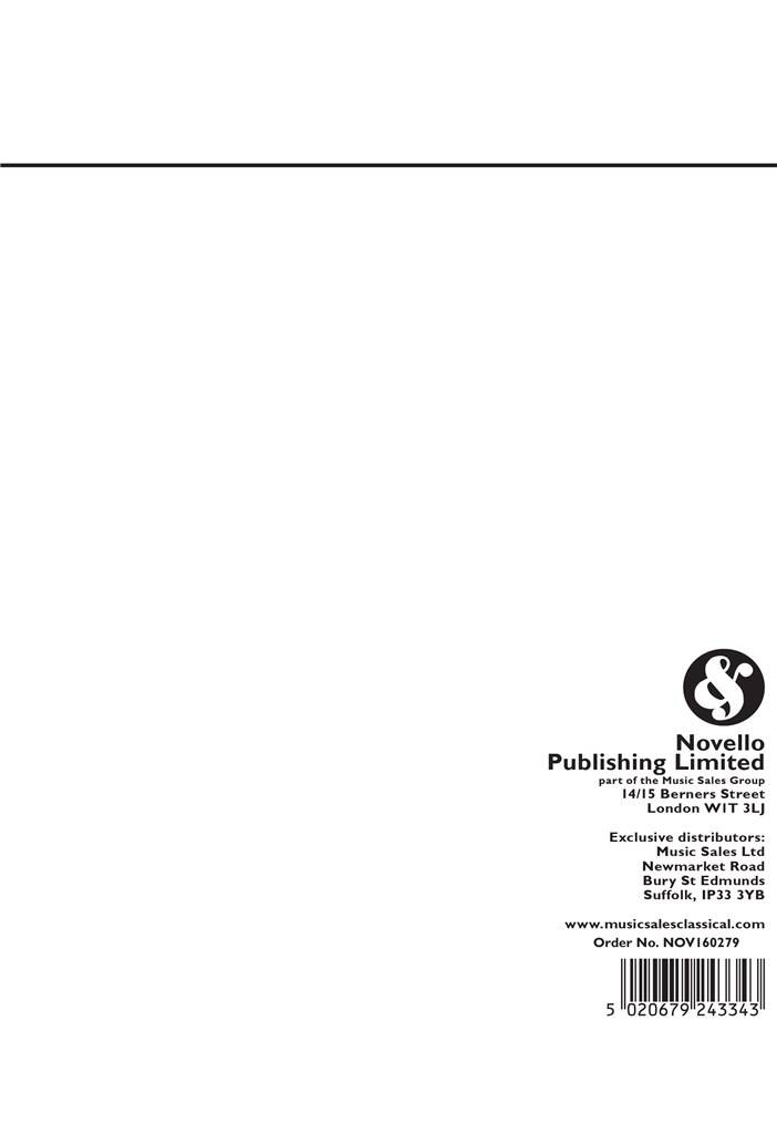 Thea Musgrave: On The Underground Set 2: Mixed Choir And Accomp.