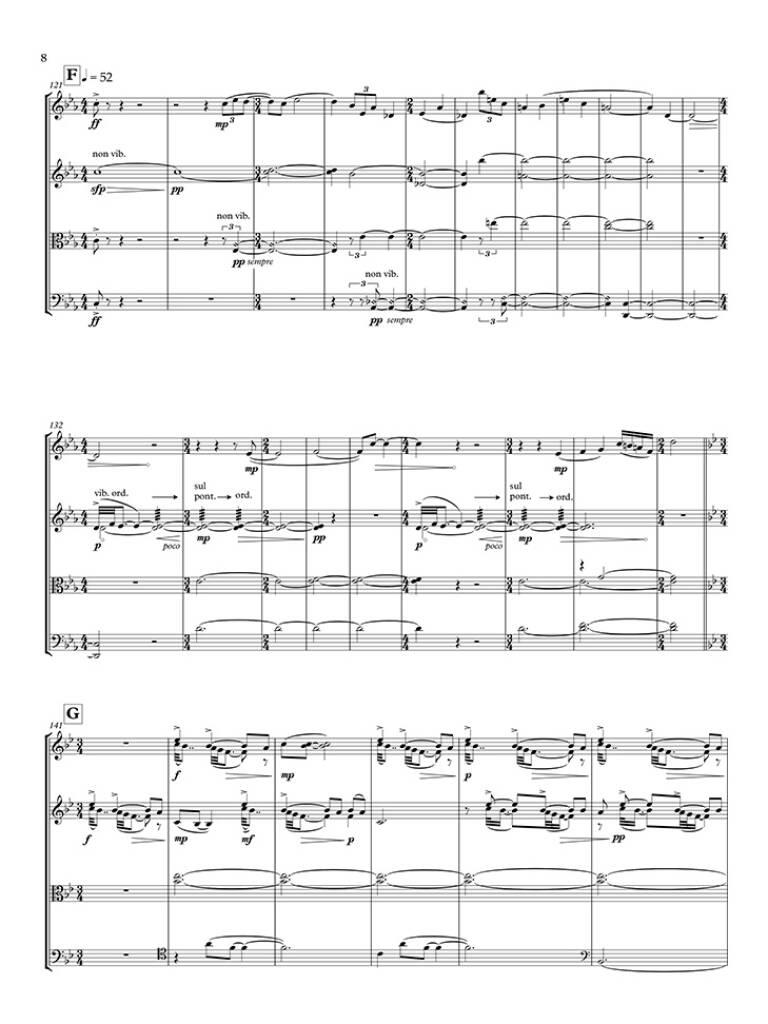 Tarik O'Regan: Gradual String Quartet: String Quartet