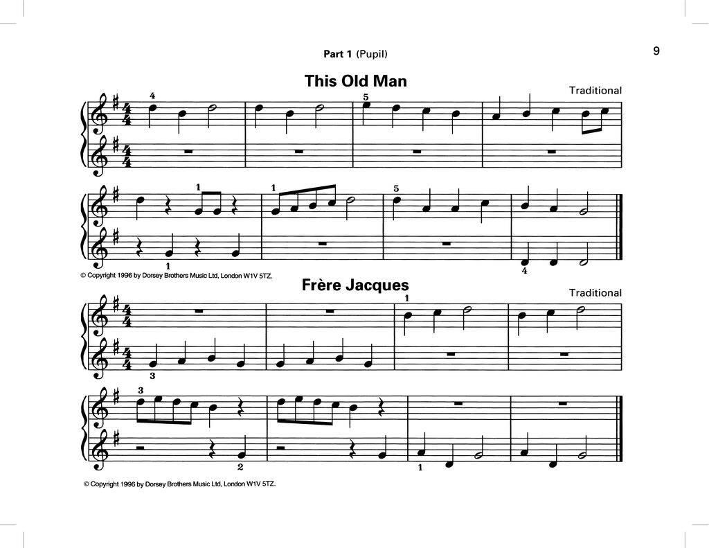 John Thompson's Piano Course: First Piano Duets