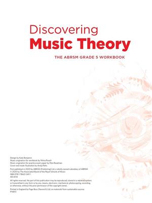 Discovering Music Theory - Grade 2 Answers