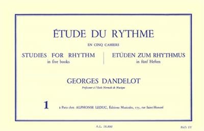 Georges Dandelot: Étude Du Rythme - Vol.1: Other Variations