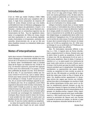 André Chailleux: Andante et Allegro : Alto Saxophone And Accomp.