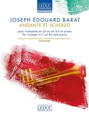 Joseph Edouard Barat: Andante et Scherzo: Trumpet And Accomp.