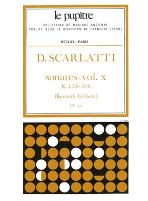 Domenico Scarlatti: Sonates Volume 10 K458 - K506: Harpsichord