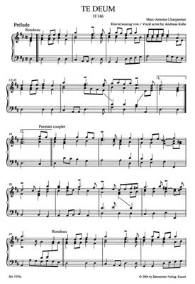 Marc-Antoine Charpentier: Te Deum: Chamber Ensemble