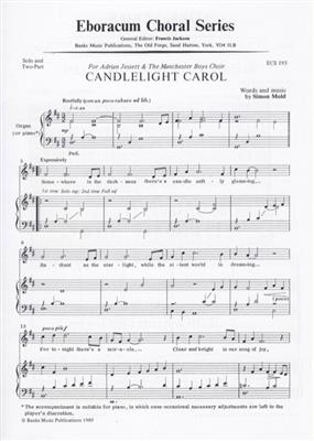 Simon Mold: Candlelight Carol: Upper Voices And Accomp.