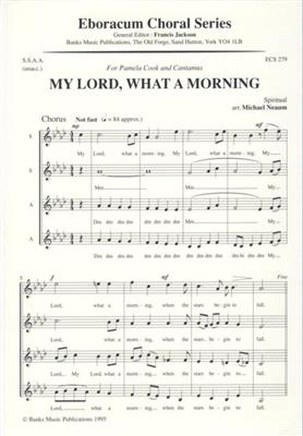 My Lord, What A Morning: (Arr. Michael Neaum): Upper Voices And Accomp.