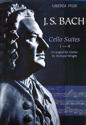 Johann Sebastian Bach: Cello Suites 1-4: (Arr. Richard Wright): Guitar Solo