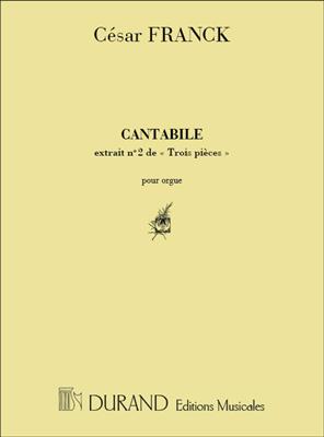César Franck: Cantabile: Organ