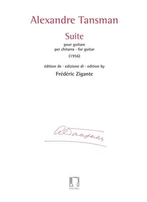 Alexandre Tansman: Suite pour guitare: Guitar Solo