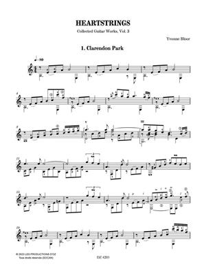 Yvonne Bloor: Heartstrings - Collected Guitar Works, vol. 3: Guitar Solo