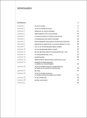 Flauto traverso - Metodo progressivo in 20 lezioni
