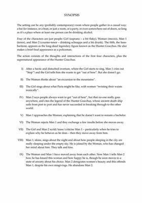 Francisco Coll: Cafe Kafka: Vocal Solo