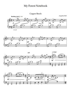 Angeline Bell: My Forest Notebook: Piano Solo