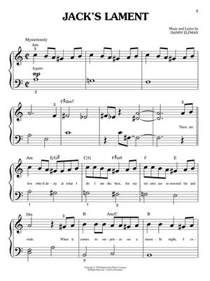 Tim Burton's The Nightmare Before Christmas: Piano Solo