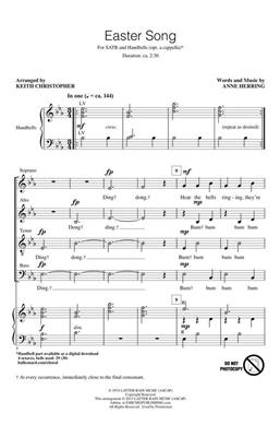 Anne Herring: Easter Song: (Arr. Keith Christopher): Mixed Choir A Cappella