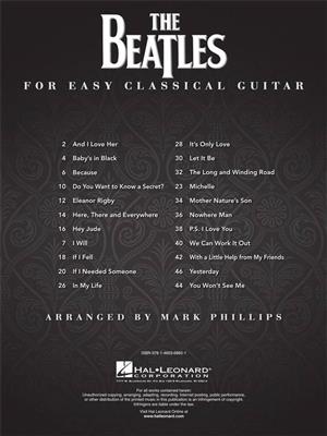 The Beatles: The Beatles: (Arr. Mark Phillips): Guitar Solo