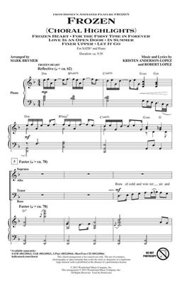 Frozen: (Arr. Mark Brymer): Mixed Choir And Accomp.