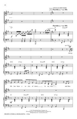 Frozen: (Arr. Mark Brymer): Upper Voices And Accomp.