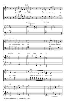 Kristen Anderson-Lopez: Do You Want to Build a Snowman?: (Arr. Mark Brymer): Mixed Choir And Accomp.