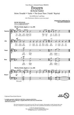 Christine Hals: Frozen: Mixed Choir And Accomp.