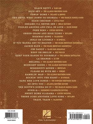 Southern Rock Greatest Hits: Piano, Vocal And Guitar