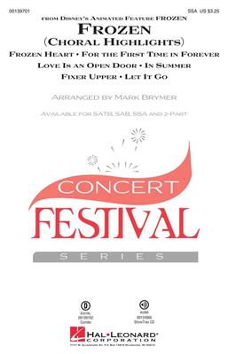 Frozen: (Arr. Mark Brymer): Upper Voices And Accomp.