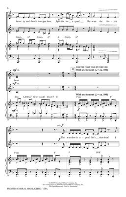 Frozen: (Arr. Mark Brymer): Upper Voices And Accomp.