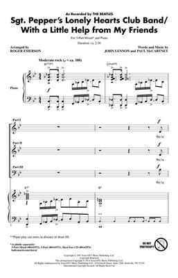 John Lennon: Sgt. Pepper's Lonely Hearts Club Band: (Arr. Roger Emerson): Mixed Choir And Accomp.