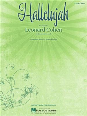 Leonard Cohen: Hallelujah: Piano, Vocal And Guitar