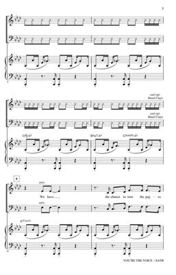 John Farnham: You're the Voice: (Arr. Kirby Shaw): Mixed Choir And Accomp.