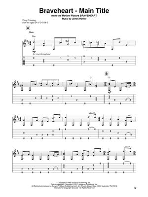 Fingerpicking Film Score Music: Guitar Solo