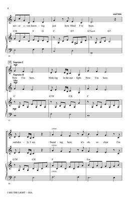 I See the Light: (Arr. Mac Huff): Upper Voices And Accomp.