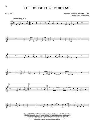 101 Hit Songs: Clarinet Solo