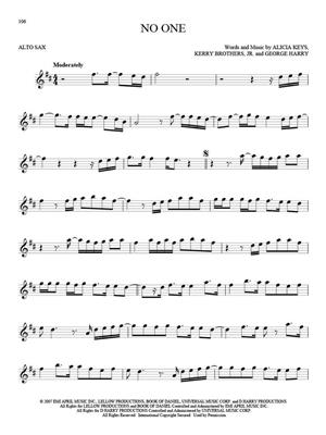 101 Hit Songs: Alto Saxophone