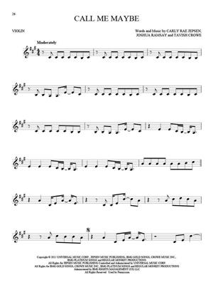 101 Hit Songs: Violin Solo