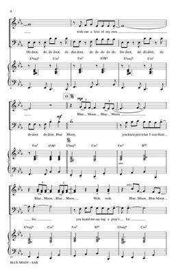 Blue Moon: (Arr. Roger Emerson): Mixed Choir And Accomp.